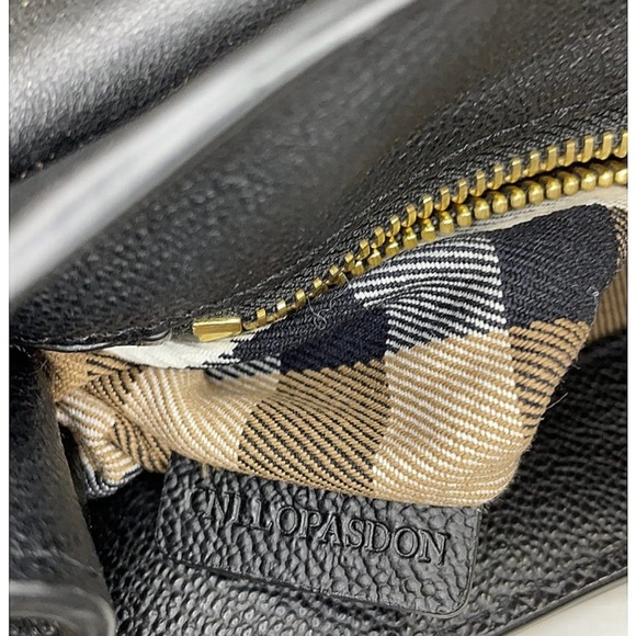 Burberry Black Leather Medley Crossbody Bag - Picture 10 of 12